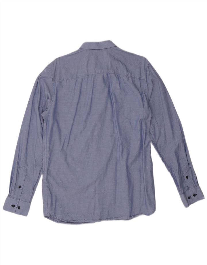 Camicia da uomo Jack & Jones taglia 42 grande cotone blu