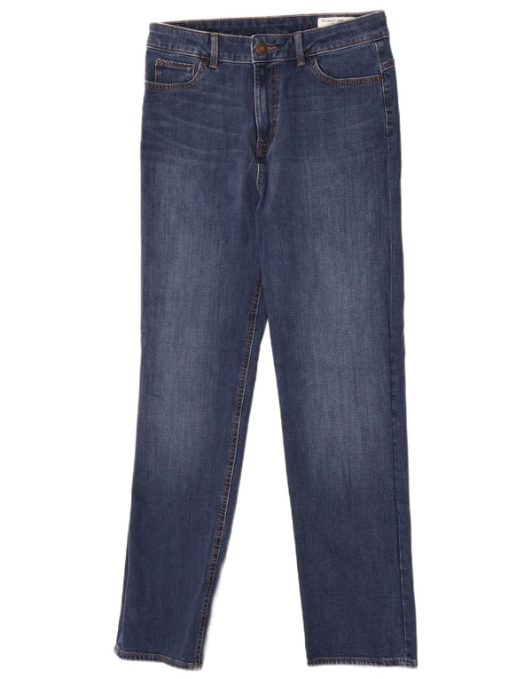 Marks & Spencer Womens The Magic Slim Jeans UK 12 Medium W30 L30 Blue
