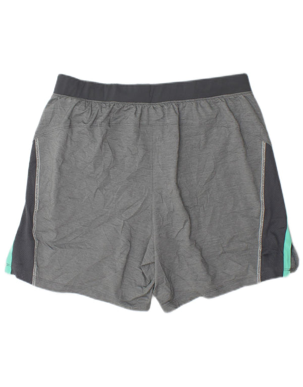 Pantaloncini sportivi da donna Under Armour UK 16 Large Grigio Colourblock