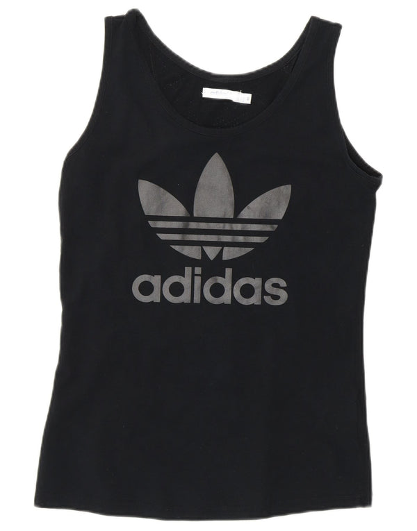 T-shirt grafica ADIDAS da donna Top IT 40 Small Nera