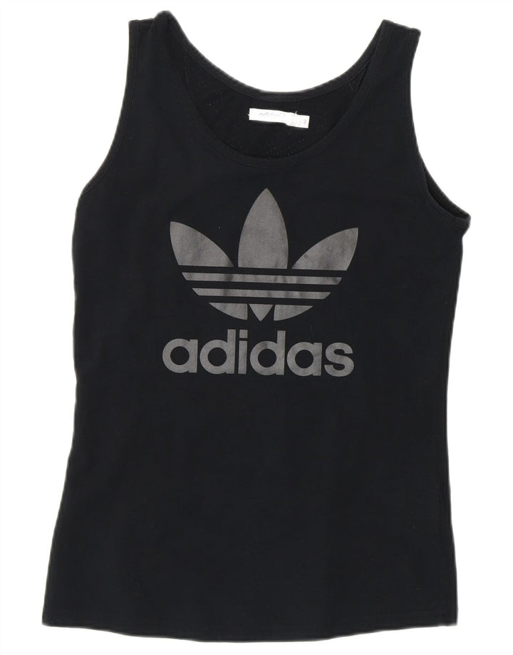 T-shirt grafica ADIDAS da donna Top IT 40 Small Nera