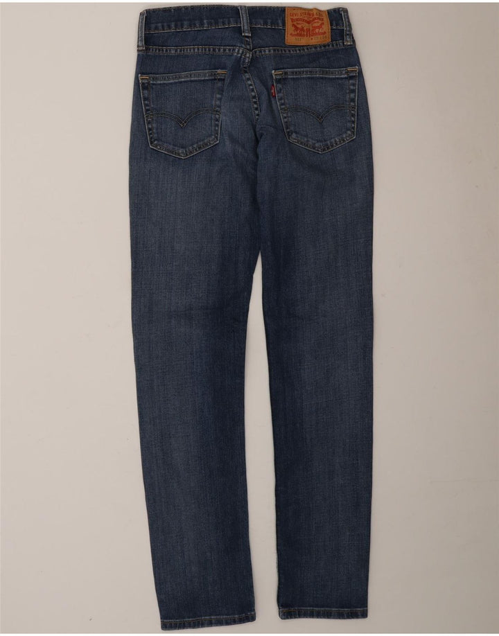 LEVI'S Mens 511 Slim Jeans W29 L34 Blue Cotton