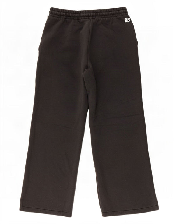 Pantaloni da tuta da uomo a gamba larga New Balance Large in cotone nero