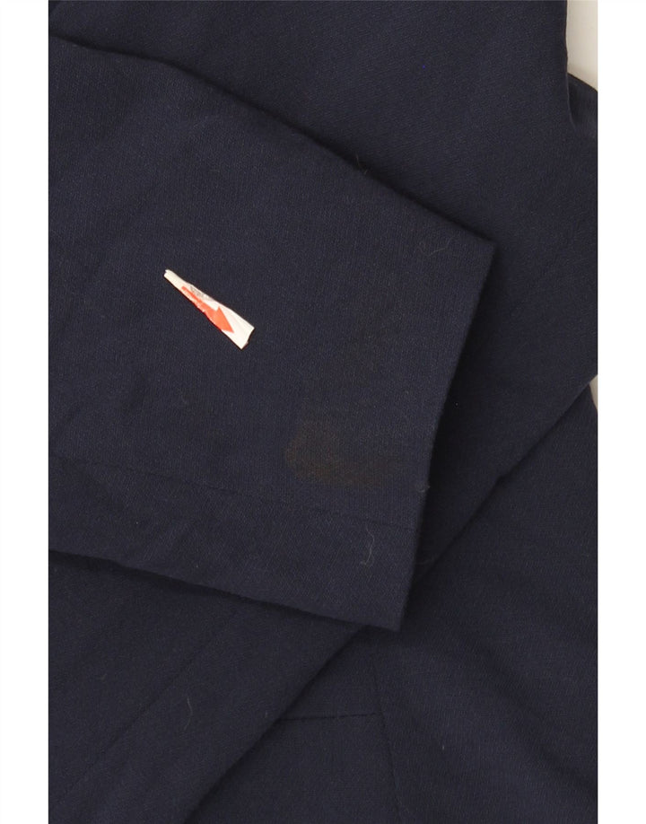 Giacca blazer a 2 bottoni Marks & Spencer da donna UK 14 medio blu navy