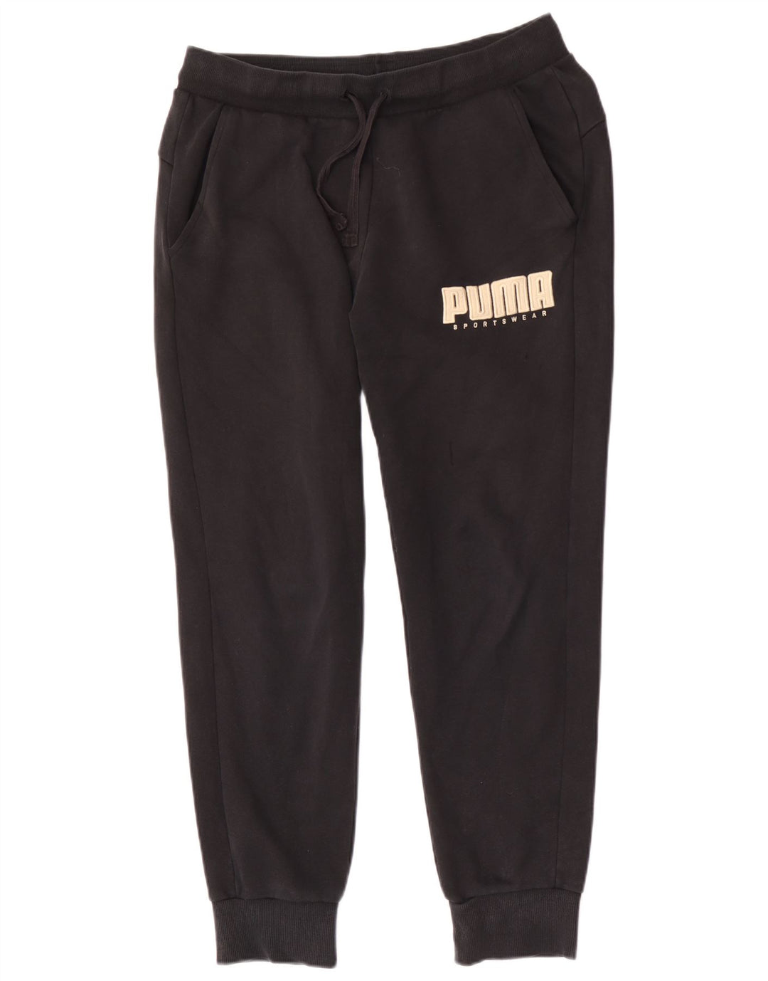 Pantaloni da tuta con grafica Puma da donna Joggers UK 14 Medium Nero