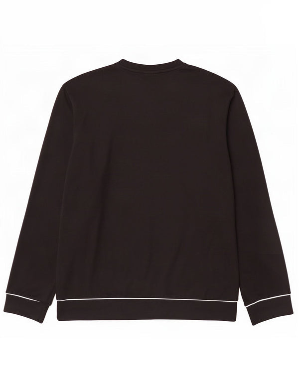 Felpa da uomo Adidas Climawarm Jumper UK 50/52 2XL Poliestere nero