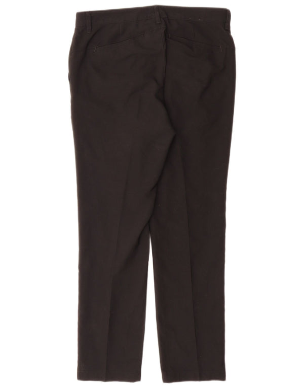 Pantaloni casual dritti da donna Adidas W32 L30 poliestere nero