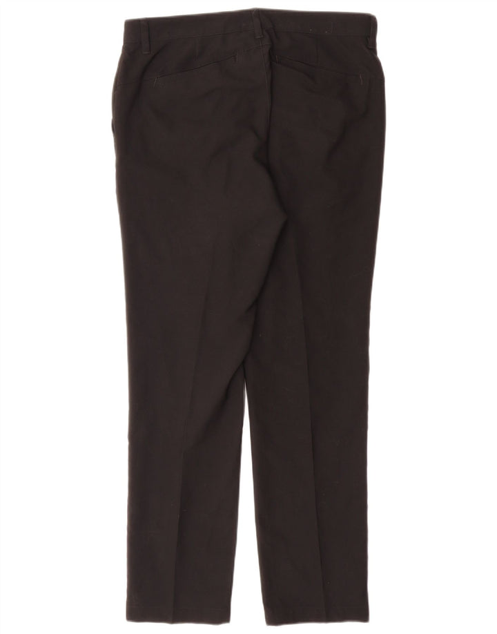 Pantaloni casual dritti da donna Adidas W32 L30 poliestere nero