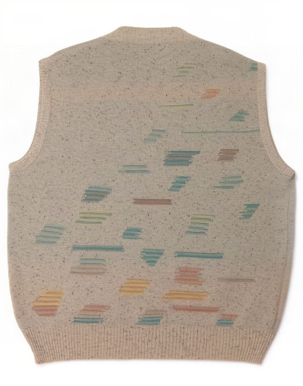 Canotta da uomo Kruger Canottiera EU 56 XL Cotone geometrico grigio