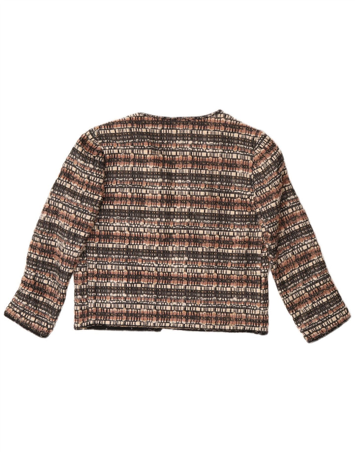 Giacca Bolero da donna con maniche a 3/4 Pinko UK 10 piccola in cotone multicolore