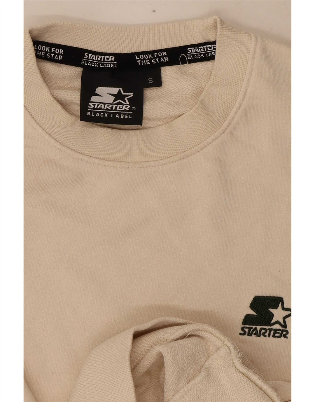 Felpa da uomo Starter Maglione piccolo bianco sporco