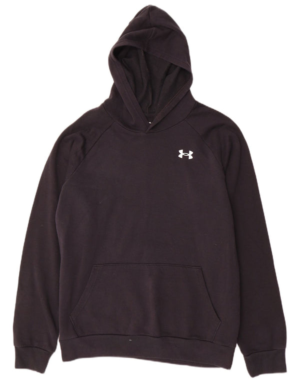 Felpa con cappuccio da bambino UNDER ARMOUR 13-14 anni XL in cotone nero