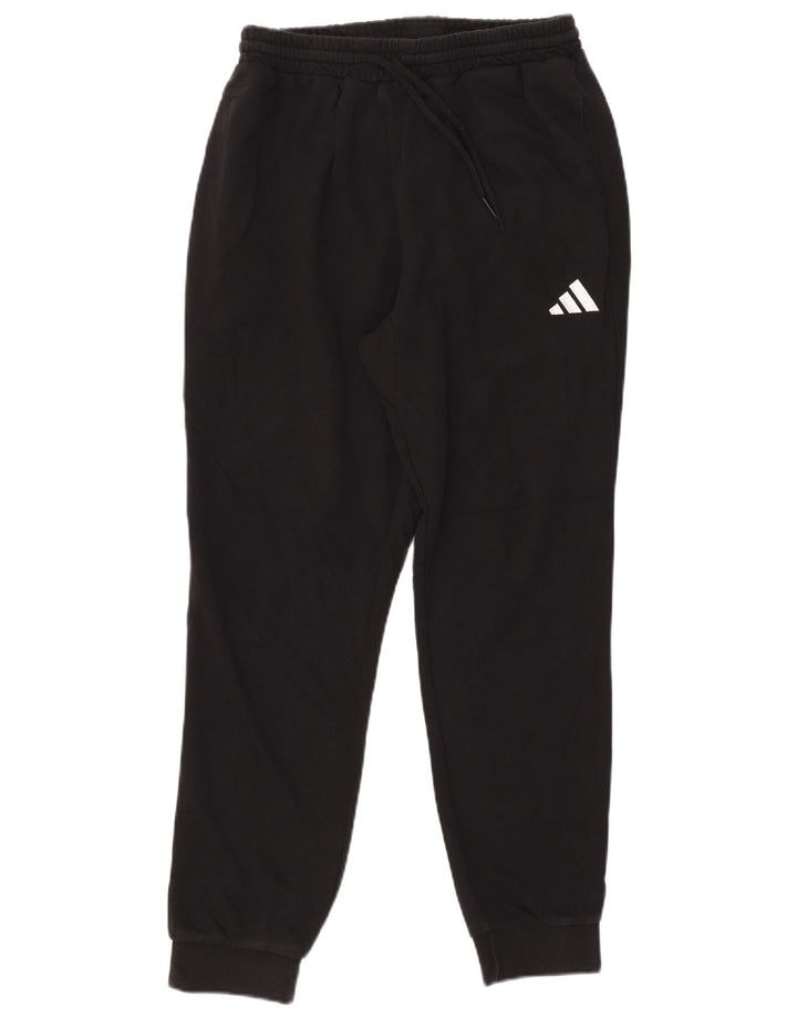 Pantaloni da tuta da uomo Adidas Joggers medio cotone nero