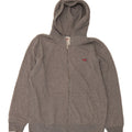 LEVI'S Mens Standard Fit Zip Hoodie Sweater Medium Grey Cotton Vintage Levi's and Second-Hand Levi's from Messina Hembry 