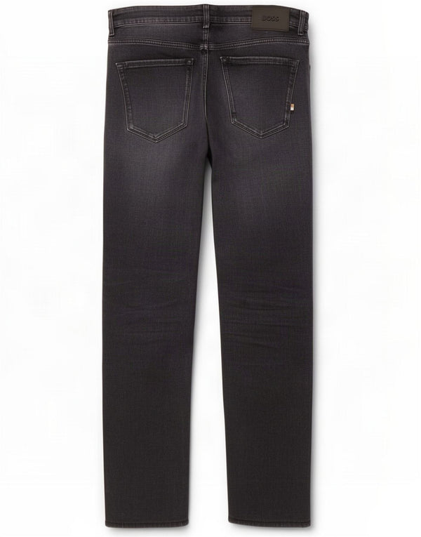 Jeans dritti da uomo Hugo Boss W32 L34 Cotone grigio
