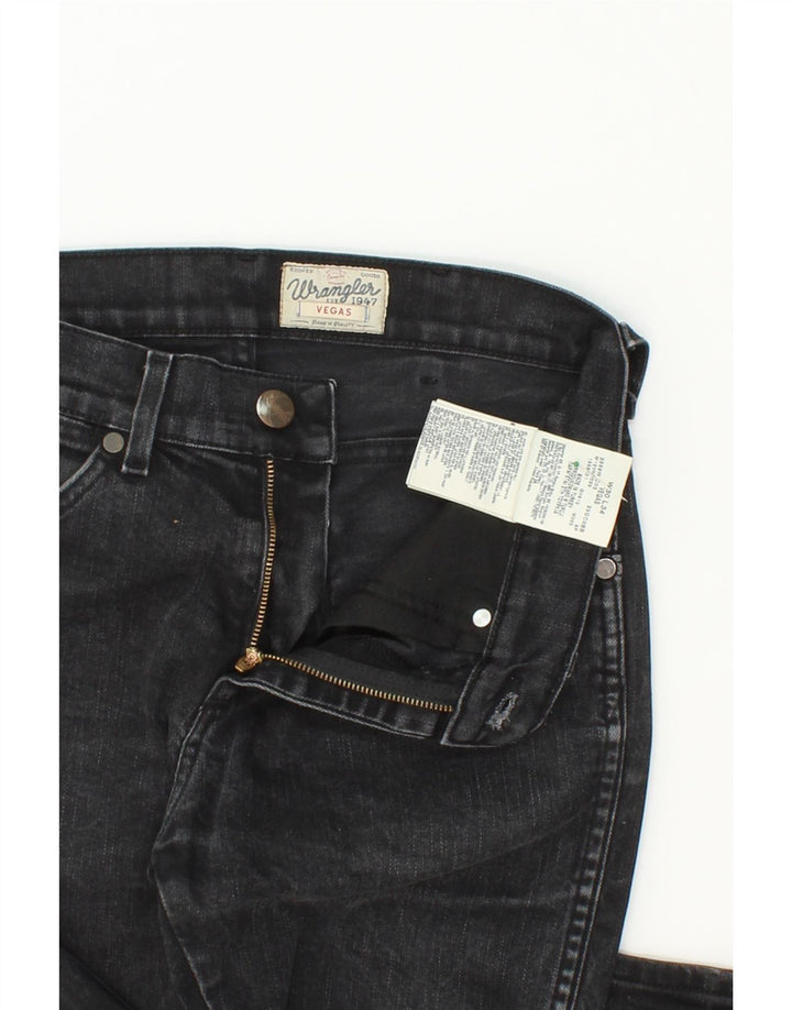 WRANGLER Womens Vegas Slim Jeans W30 L28  Grey Cotton Vintage Wrangler and Second-Hand Wrangler from Messina Hembry 