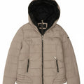 ELLESSE Womens Hooded Padded Jacket UK 18 XL Grey Polyester