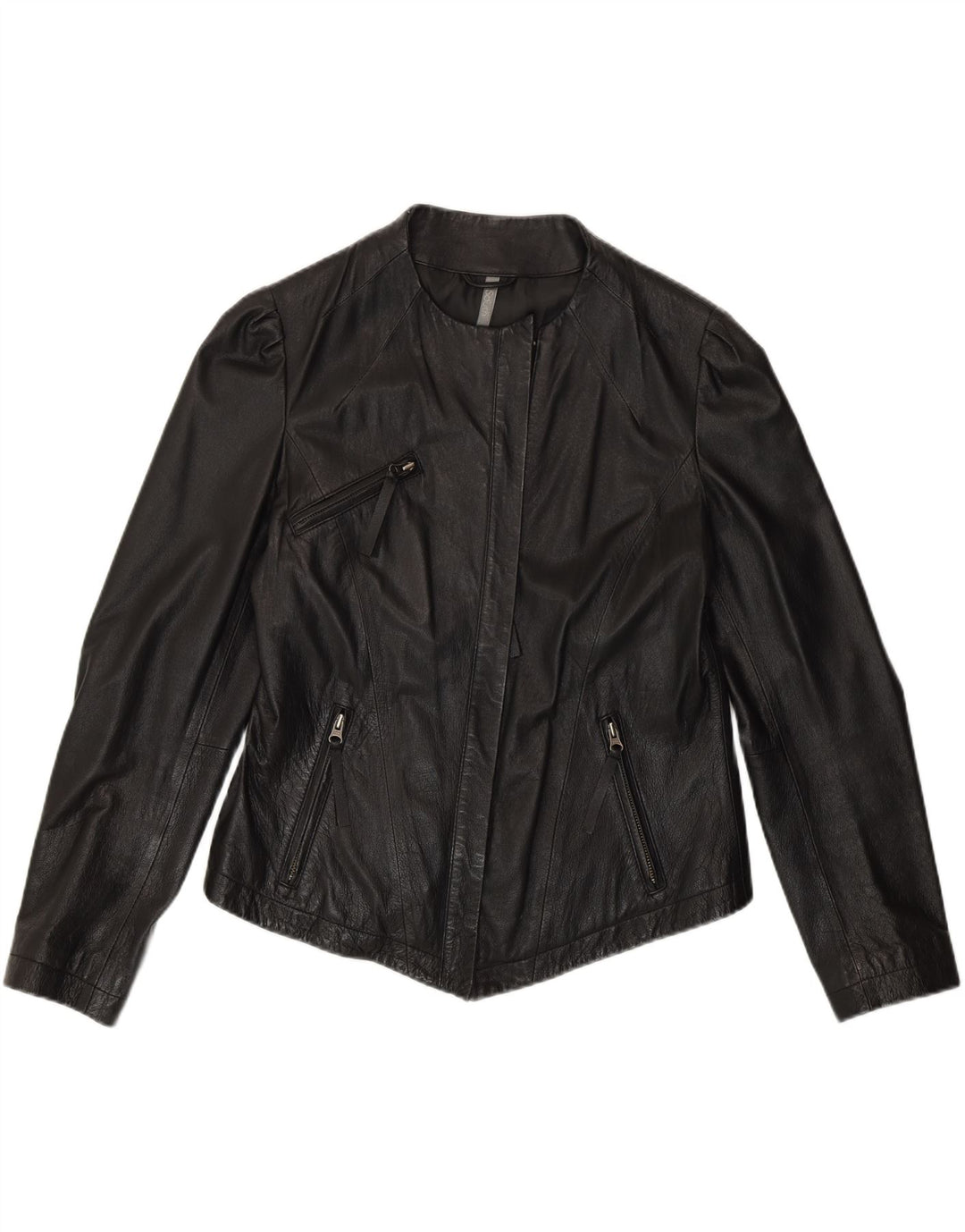 Giacca in pelle da donna South UK 14 Pelle nera media