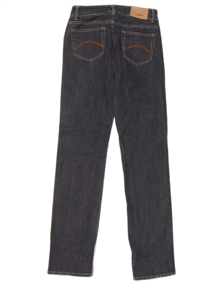 Jeans dritti regolari da donna Carrera 752 W28 L34 cotone blu