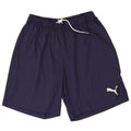 Pantaloncini sportivi da uomo Puma Large in poliestere blu navy