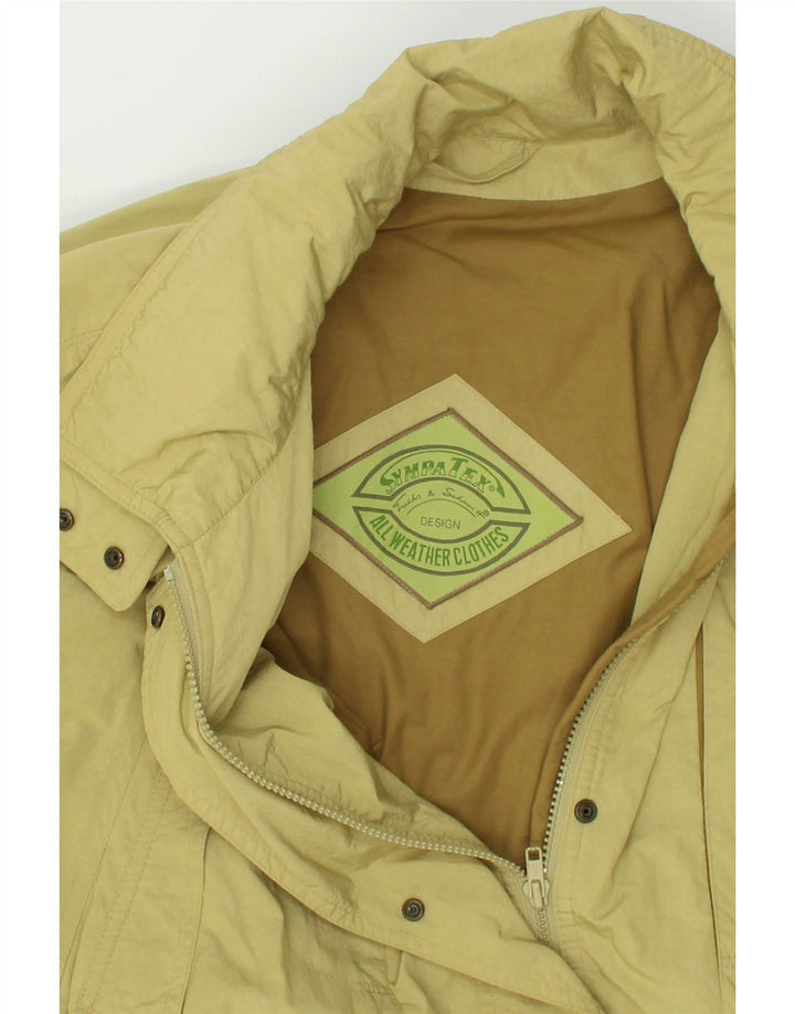 SYMPATEX Womens Windbreaker Jacket UK 16 Large  Khaki Polyamide | Vintage Sympatex | Thrift | Second-Hand Sympatex | Used Clothing | Messina Hembry 