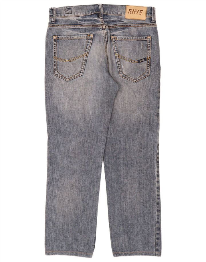 Jeans dritti da donna Rifle W31 L28 cotone blu