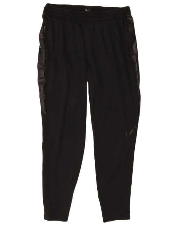 Pantaloni da tuta Nike Dri Fit da donna UK 12 Medium Nero Poliestere