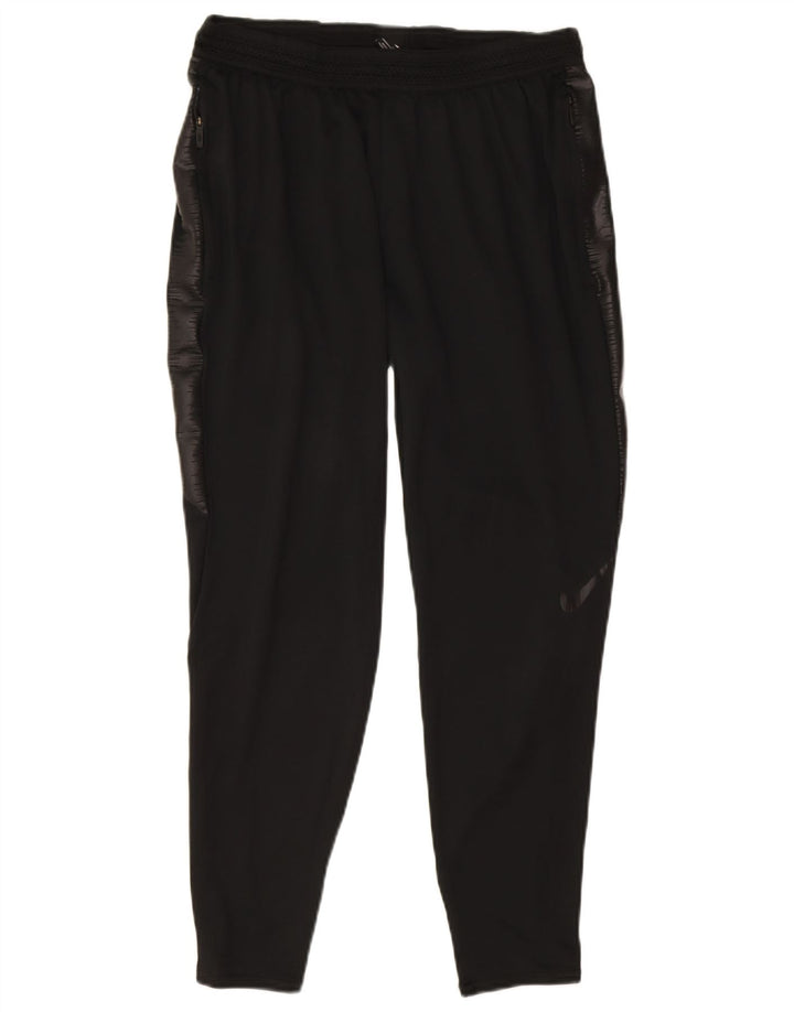 Pantaloni da tuta Nike Dri Fit da donna UK 12 Medium Nero Poliestere