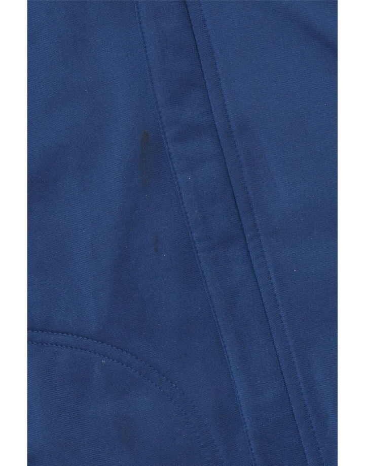 DIADORA Giacca da tuta da uomo UK 40 Large Blu Colourblock Poliestere