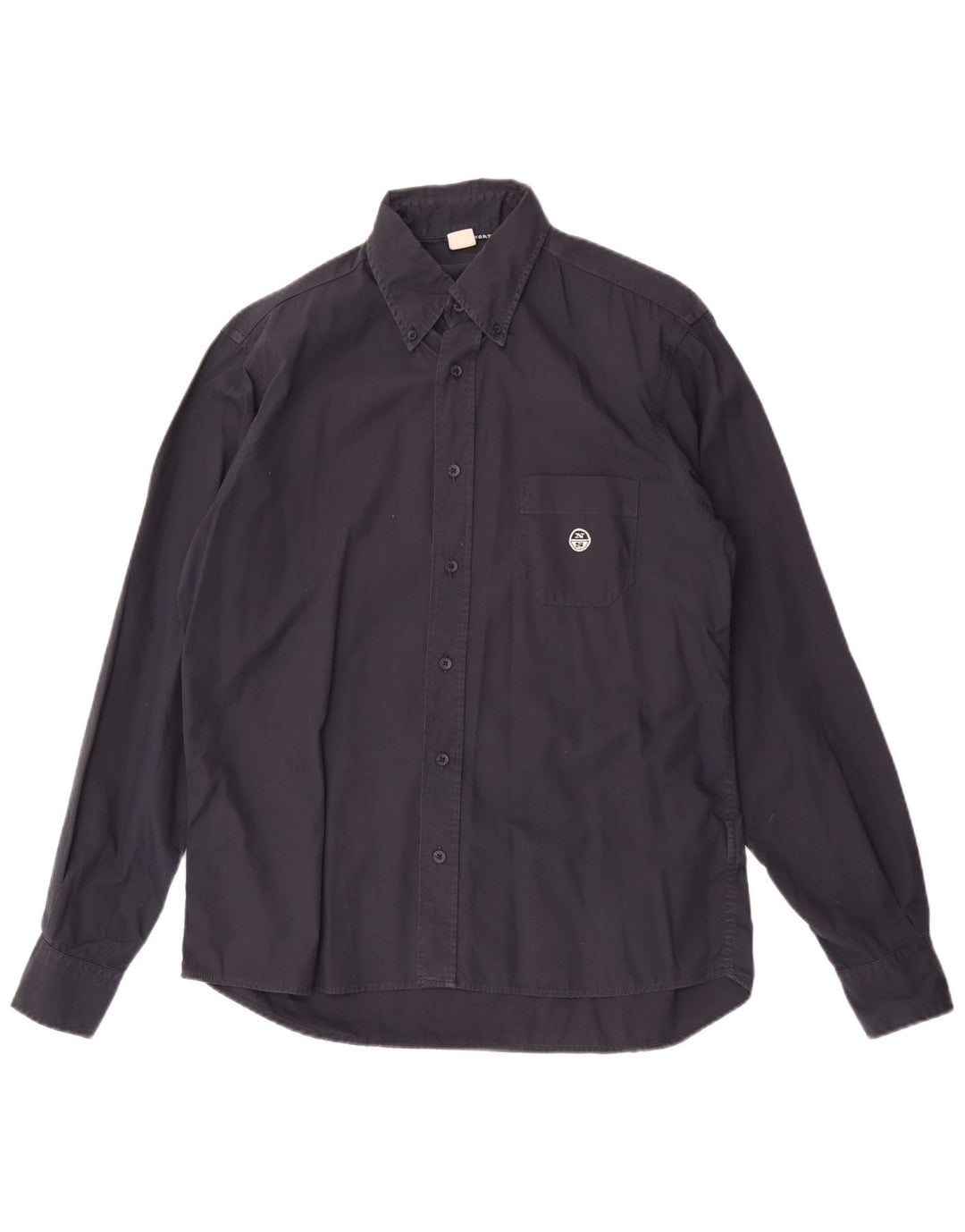 Camicia da uomo North Sails in cotone nero medio