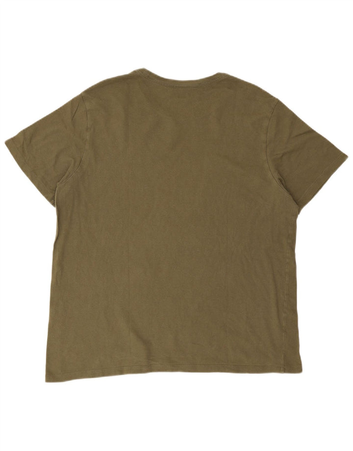 T-shirt standard da uomo Levi's Top XL in cotone kaki