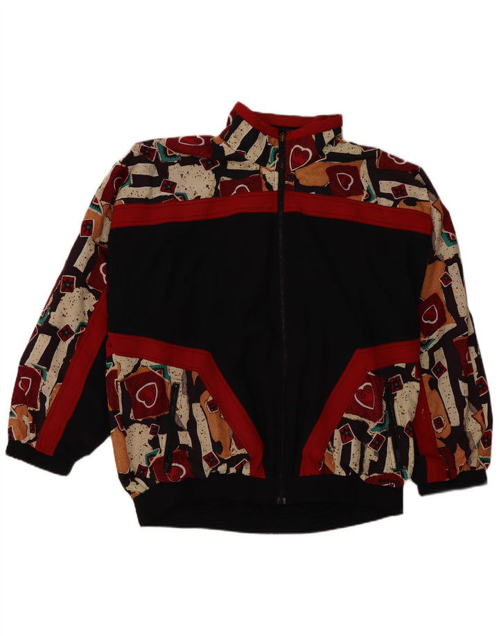 Giacca da tuta da uomo Erima 2XL Poliestere geometrico nero