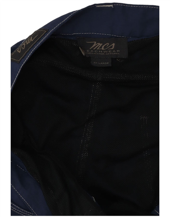 Pantaloncini da bagno da uomo Marlboro Classics 2XL Blu navy
