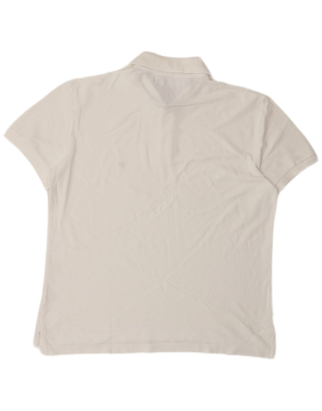 Polo da uomo vestibilità regolare Tommy Hilfiger XL bianca