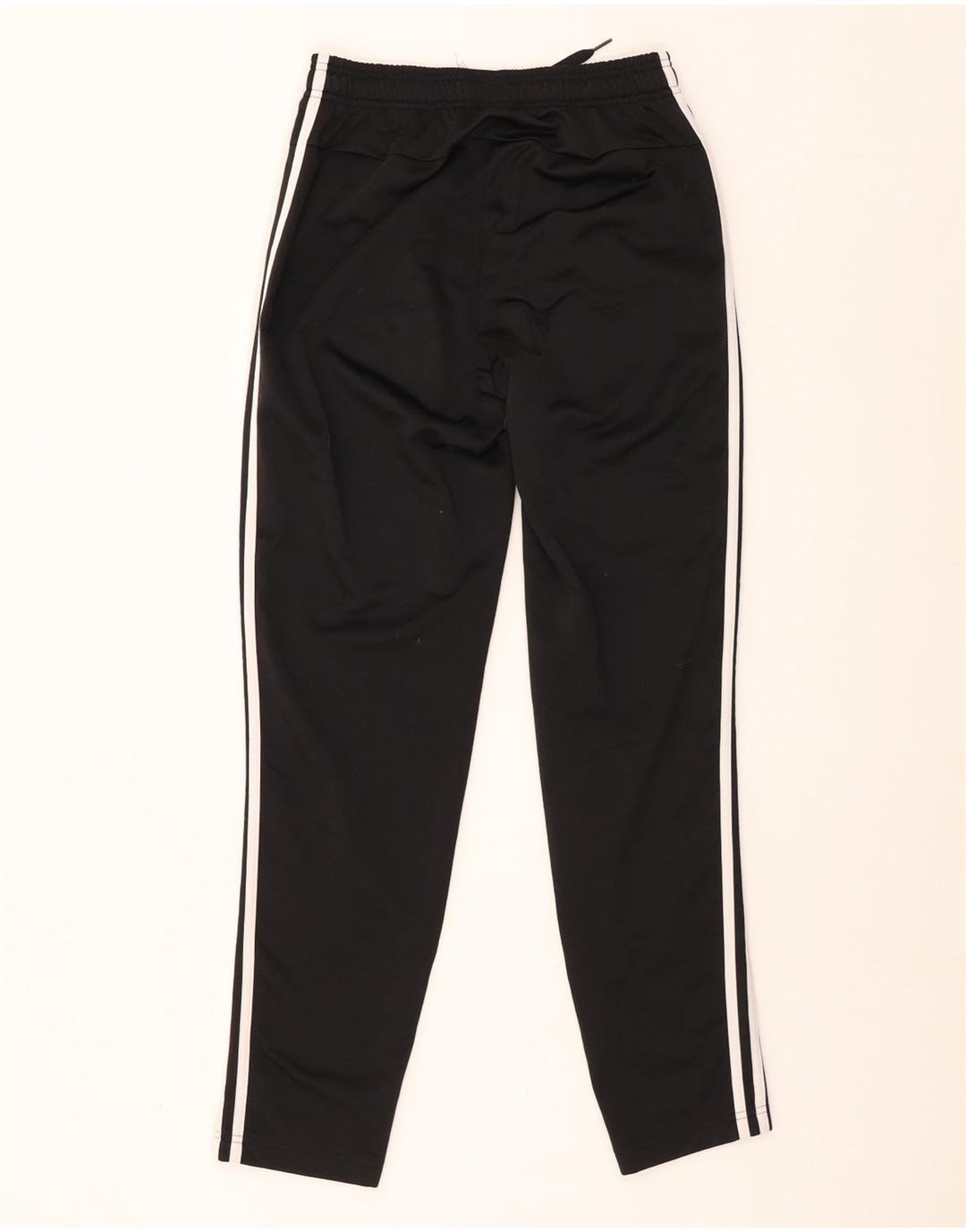 Pantaloni della tuta da donna Adidas UK 10 piccoli poliestere nero
