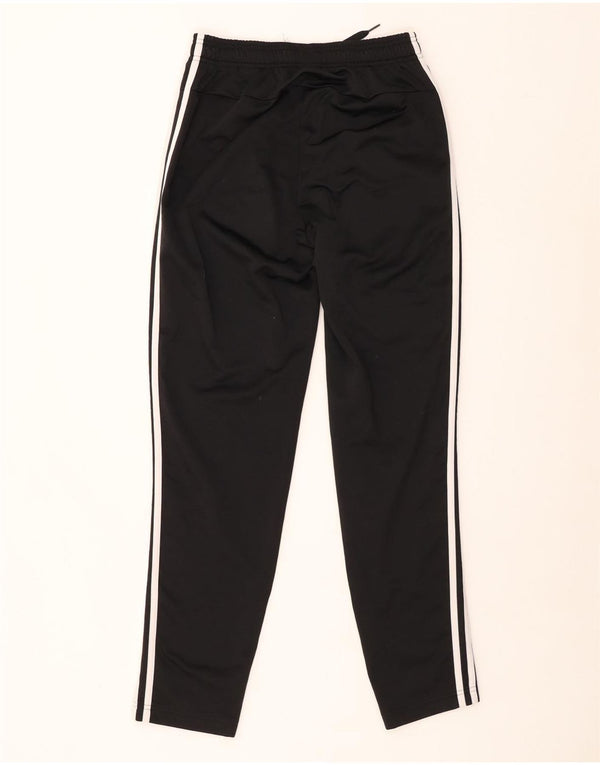 Pantaloni della tuta da donna Adidas UK 10 piccoli poliestere nero