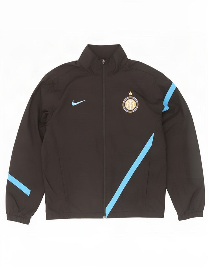Giacca da tuta da uomo Nike Inter Milan, color block medio nero