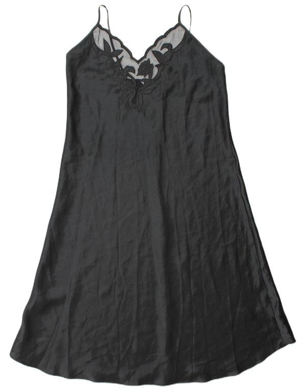 ST. BERNARD Womens Slip Dress UK 16 Large Black Polyester