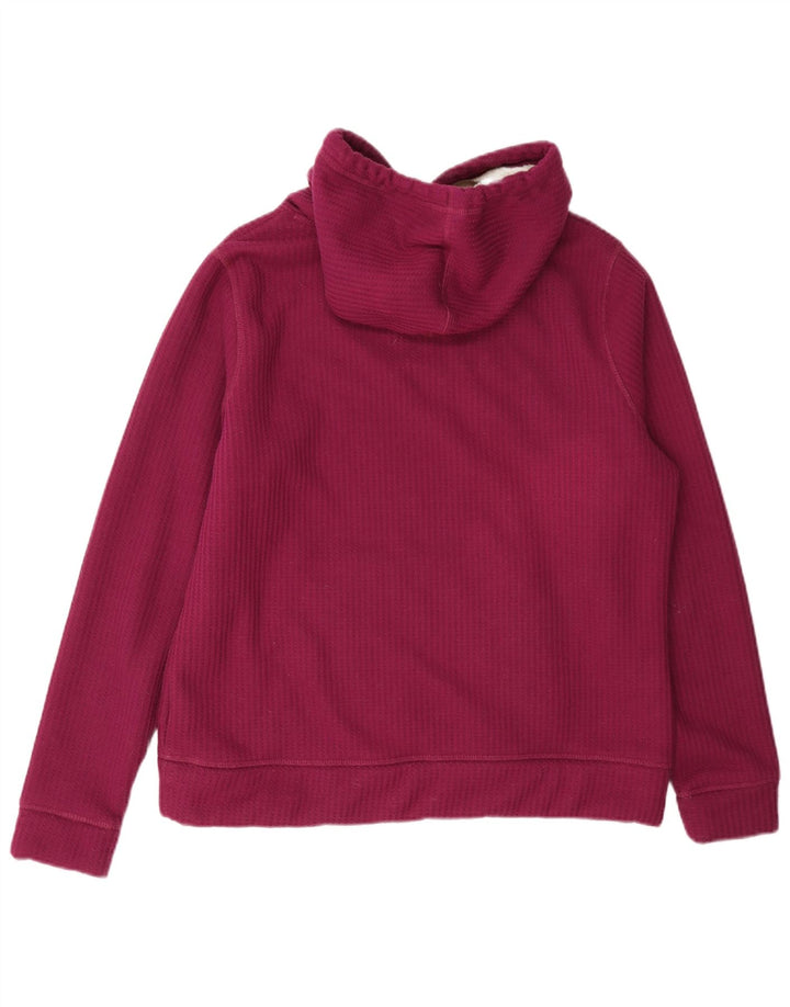 Maglione con cappuccio da donna Weird Fish UK 16 Large Bordeaux Poliestere