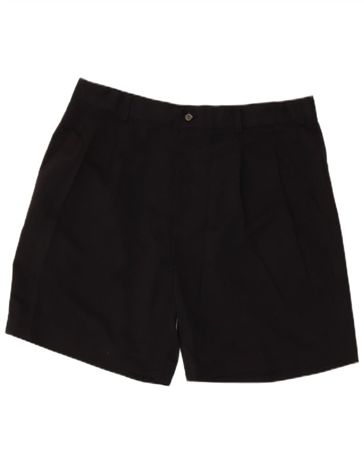 Pantaloncini chino da uomo con ancoraggio IZOD W38 XL poliestere nero