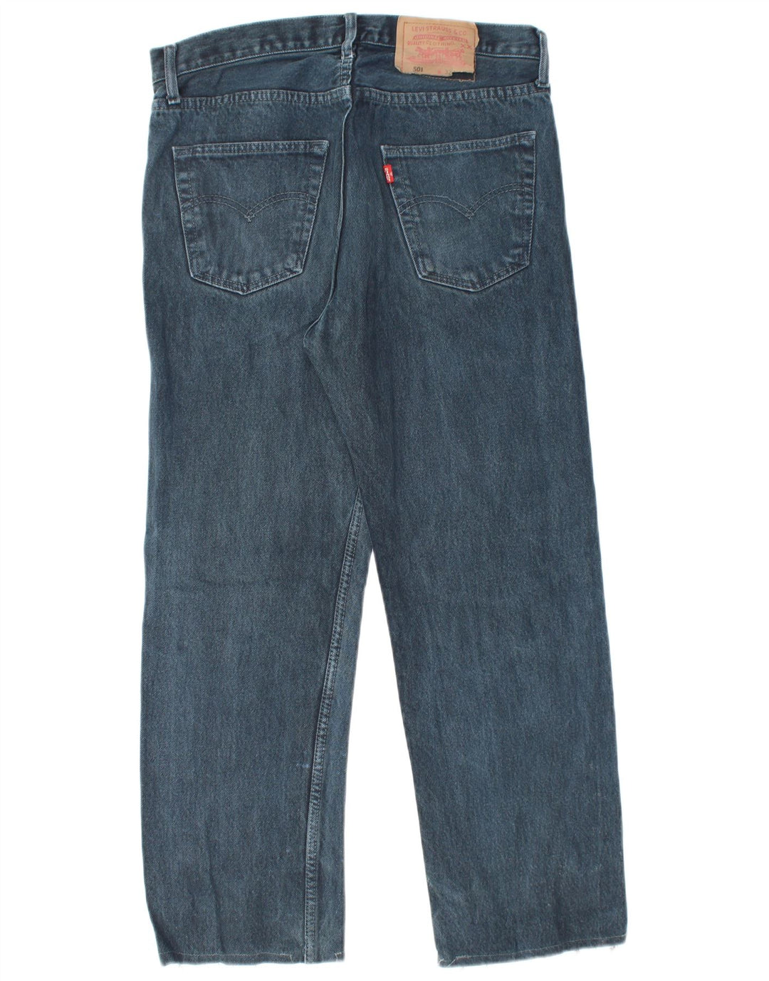 LEVI'S Jeans dritti da uomo 501 W32 L25 cotone blu