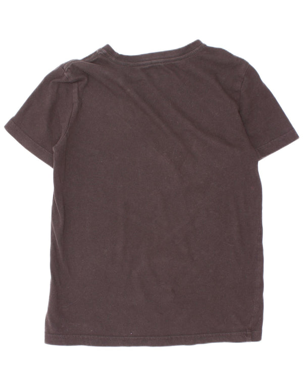 T-shirt grafica da bambino Puma Top 9-10 anni in cotone nero