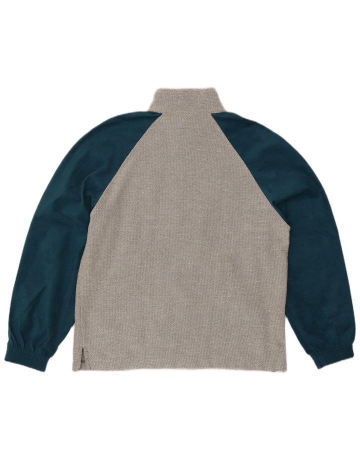 AUSTRALIAN L'ALPINA Giacca da tuta da uomo IT 46 Small Grey Colourblock