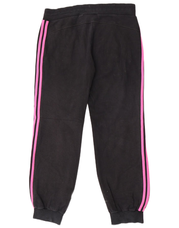 Pantaloni da tuta da donna Adidas Joggers UK 12 Medium Black Cotton