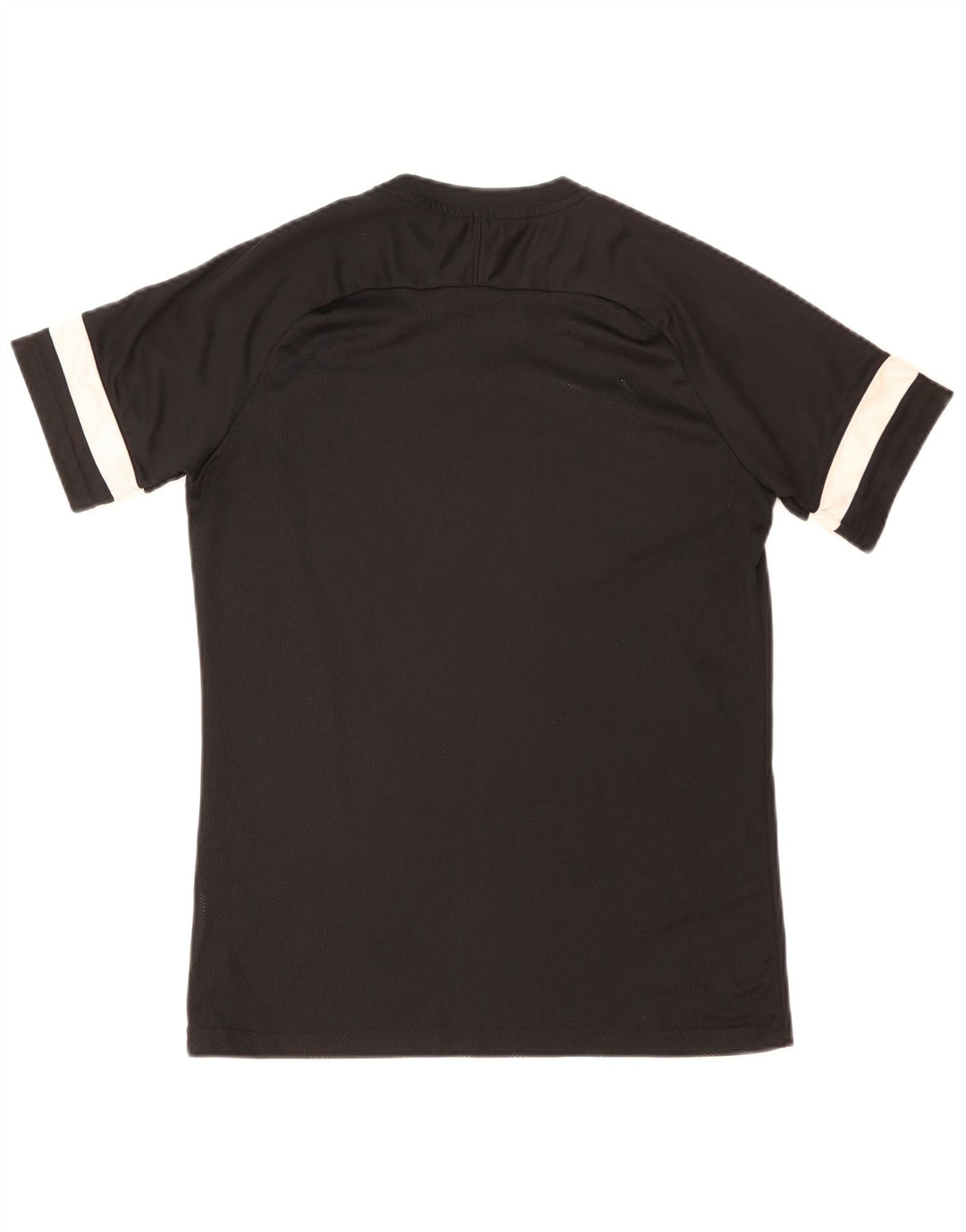 T-shirt Nike da uomo Dri Fit, top in poliestere color block medio nero
