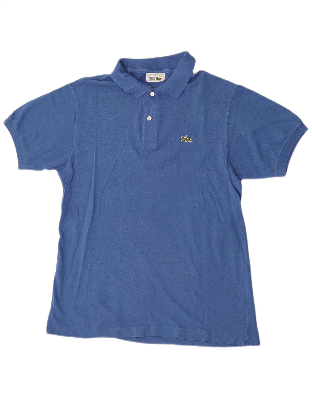 Polo da uomo Lacoste taglia 4 in cotone blu medio