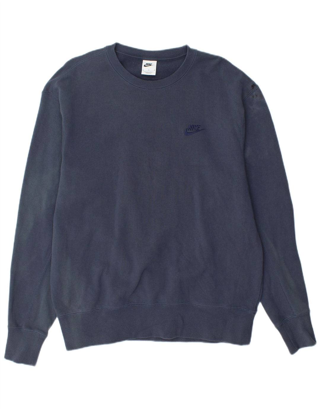 Felpa da uomo ADIDAS maglione medio blu navy in cotone