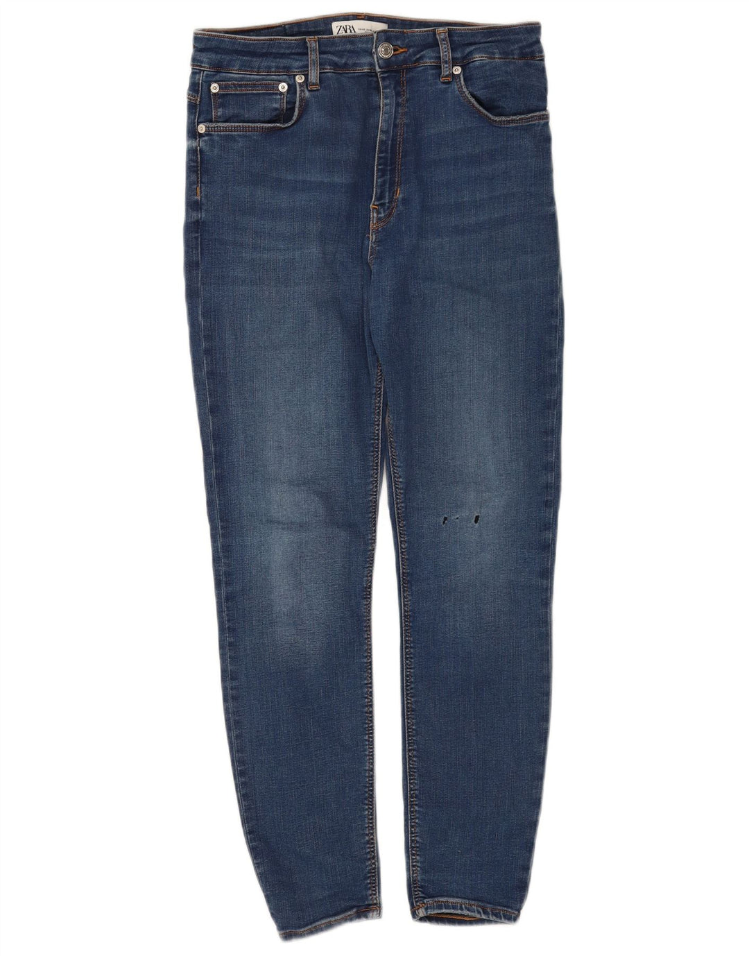Jeans skinny da donna Zara EU 40 medi W30 L26 Blu