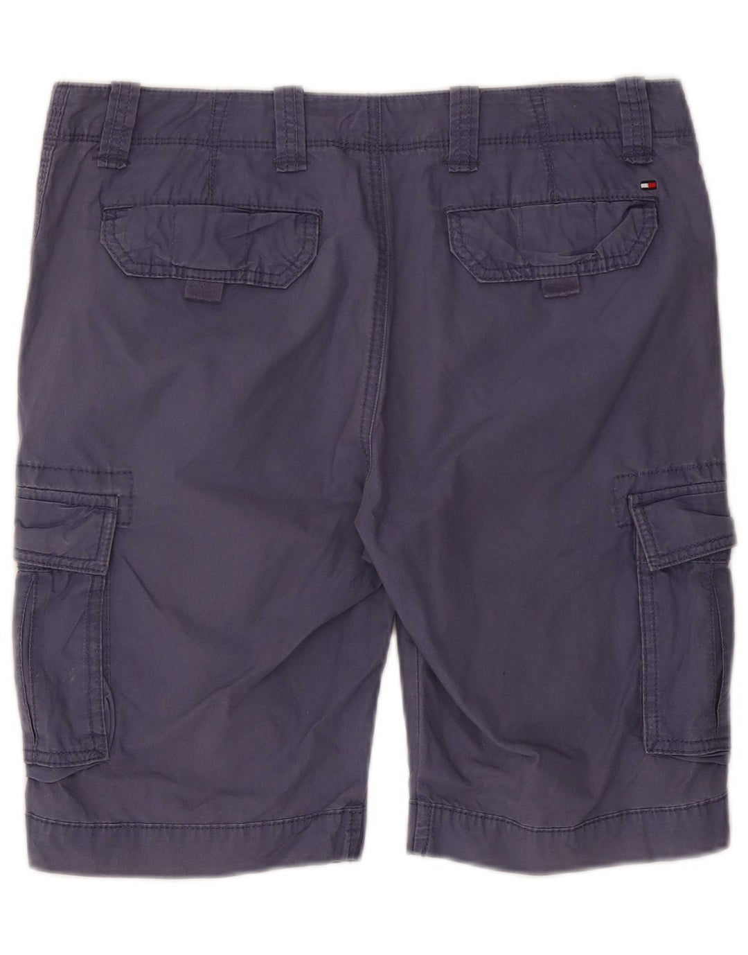 Pantaloncini cargo da uomo Tommy Hilfiger W33 cotone blu navy medio