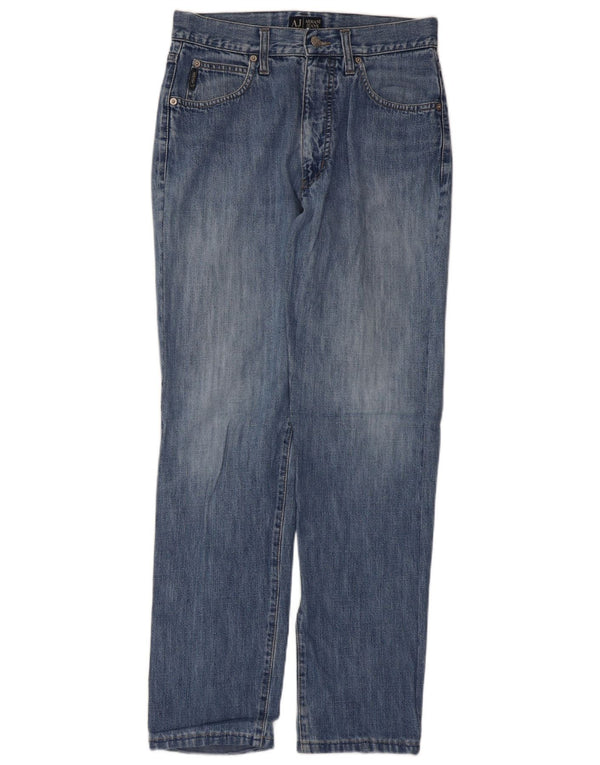 Jeans dritti da uomo Armani W31 L30 Blu